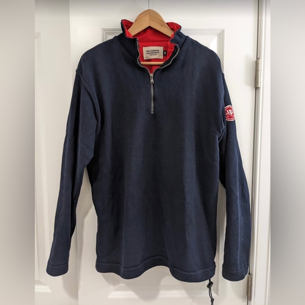 Holebrook Windproof 1/4 zip Sweater Men's XL